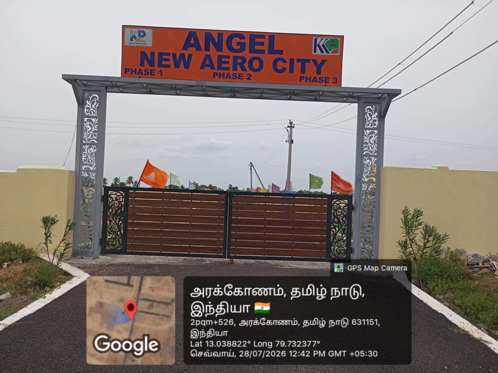 Thakolam Site Layout
